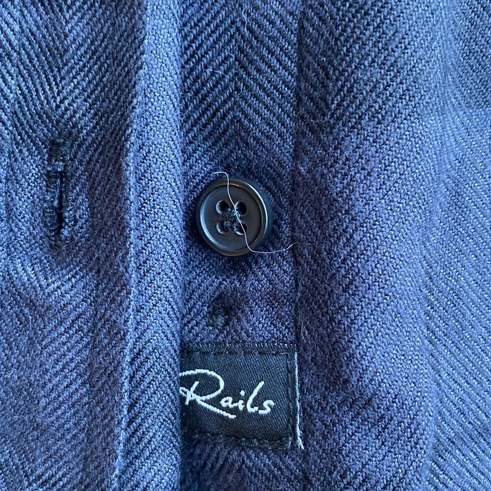 Rails Soft Button Down Military’ Shirt Sz M - Picture 6 of 11